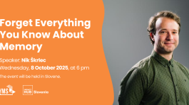 Nik Škrlec predstavlja svojo knjigo Pozabi vse, kar veš o spominu in razkriva praktične tehnike za boljši spomin in fokus.