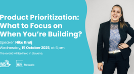 Nika predstavlja, kako z AI orodji hitro ustvariti klikabilen MVP.