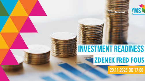 Zdenek Fred Fous vodi delavnico Investment Readiness o tem, kako pripraviti startup na investicijo in prepričati vlagatelje.