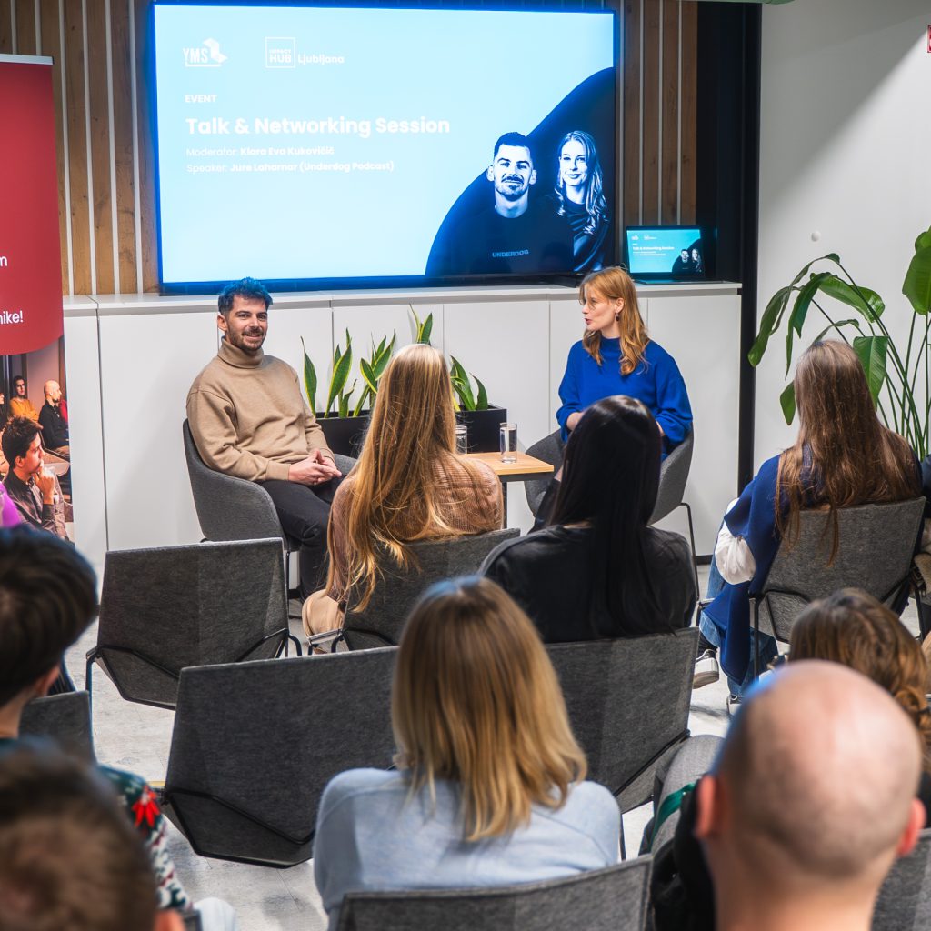 Jure Laharnar, 15. 12. 2025 - (YMS) Talk & Networking Session